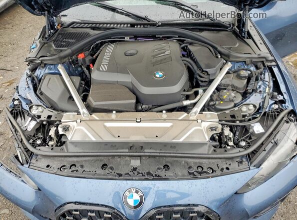 WBA63DA01SCT81184 2025 BMW 4 SERIES Blue Widok wnętrza z tyłu
