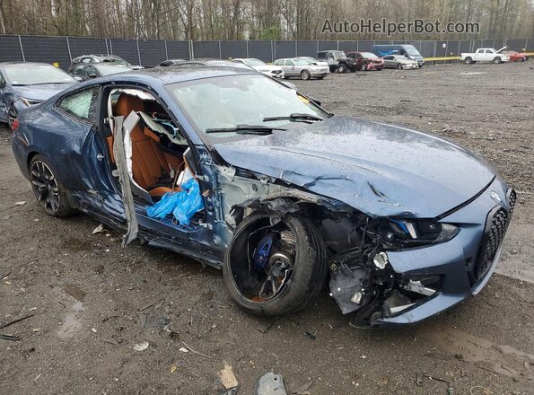 WBA63DA01SCT81184 2025 BMW 4 SERIES Blue Przód prawy