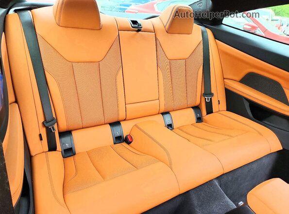 WBA63DA06TCV27290 2026 BMW 4 SERIES Blue Rear seats view