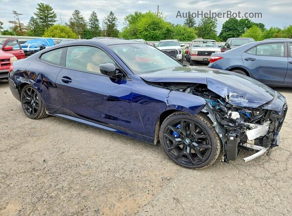 WBA63DA06TCV27290 2026 BMW 4 SERIES Blue Front right