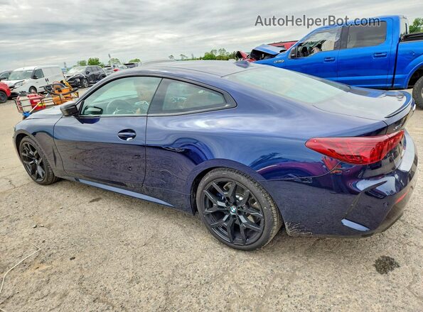 WBA63DA06TCV27290 2026 BMW 4 SERIES Blue Rear left