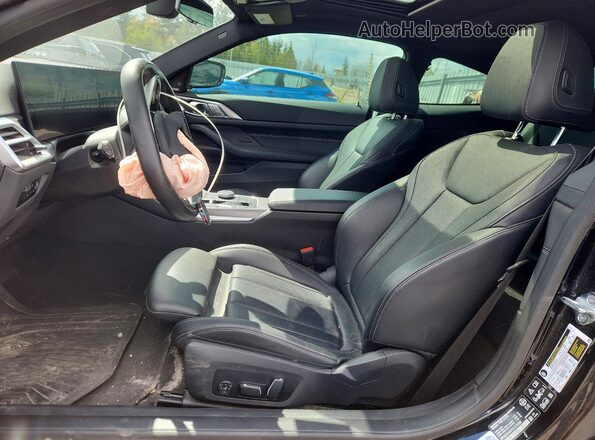 WBA63DA07SCS74382 2025 BMW 4 SERIES Black Սալոնի դիմացի տեսք
