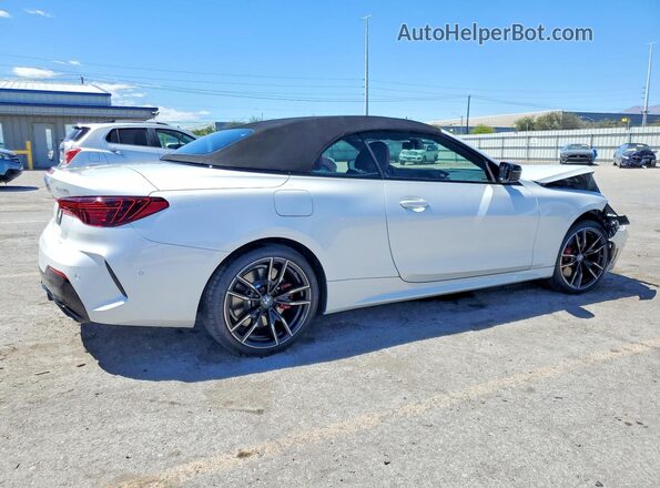 WBA63DB09TCW54937 2026 BMW M4 Белый Задняя правая четверть