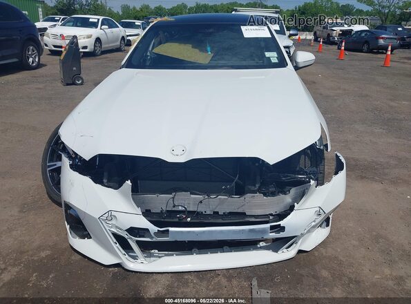 WBA63FJ01TCV47667 2026 BMW 5 SERIES White Widok zestawu wskaźników