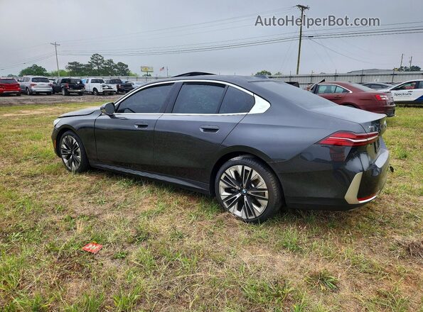 WBA63FJ09SCU20499 2025 BMW 5 SERIES Gray Rear left