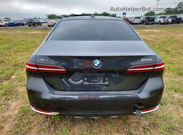 WBA63FJ09SCU20499 2025 BMW 5 SERIES Gray Rear view