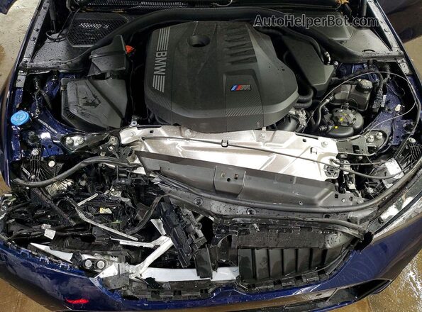 WBA63FT04TFW05878 2026 BMW M3 Blue Vista interior trasera