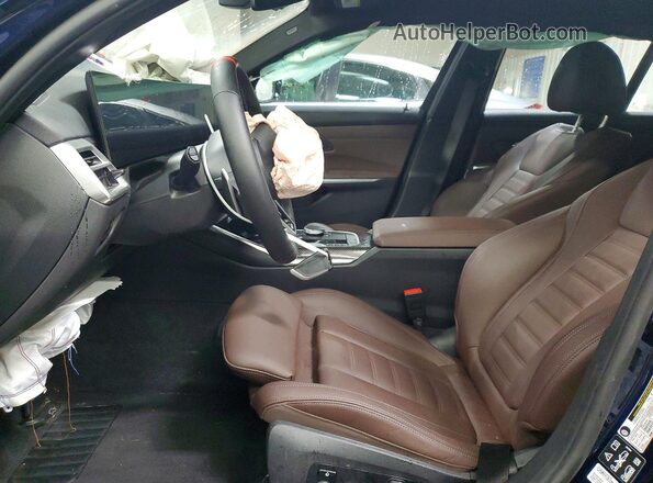 WBA63FT04TFW05878 2026 BMW M3 Blue Vista interior delantera