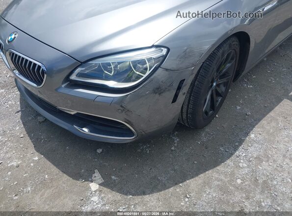 WBA6D0C32HG639937 2017 BMW 7 SERIES Gray Դիմացի տեսք