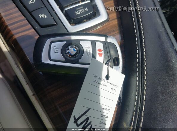 WBA6D0C32HG639937 2017 BMW 7 SERIES Gray Առջևի վահանակի տեսք