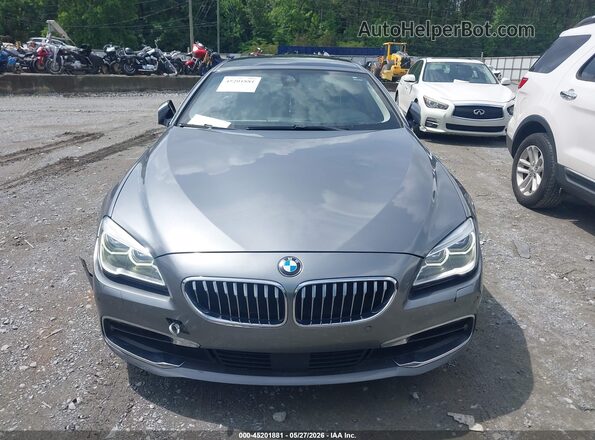 WBA6D0C32HG639937 2017 BMW 7 SERIES Gray Սարքավորումների վահանակի տեսք