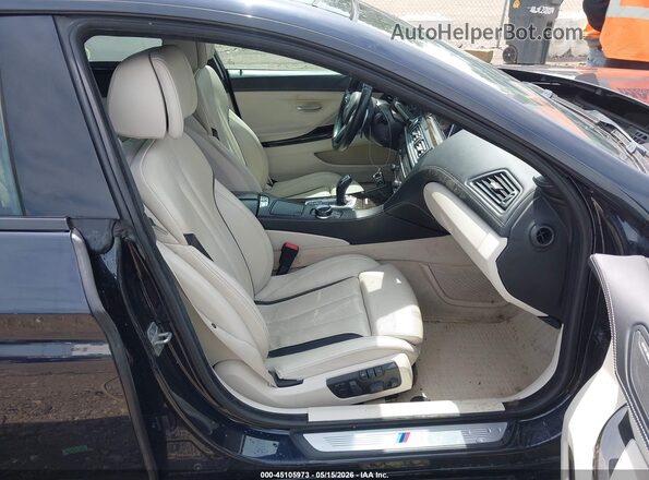 WBA6D2C33HGT73288 2017 BMW 6 SERIES Navy წინა სალონის ხედი