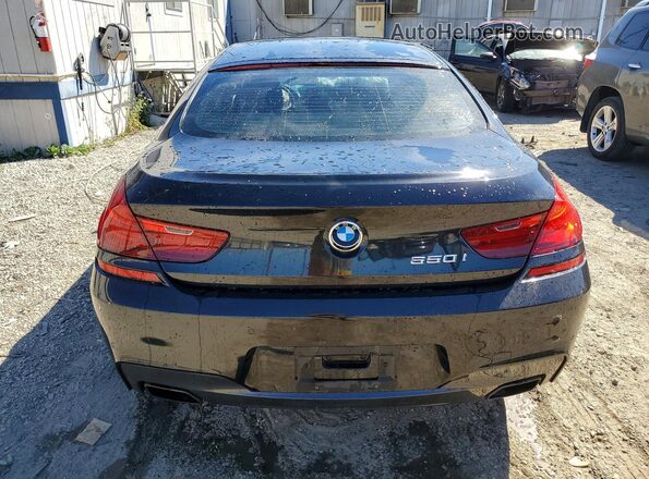 WBA6D4C54JD981373 2018 BMW 6 SERIES Черный Вид сзади