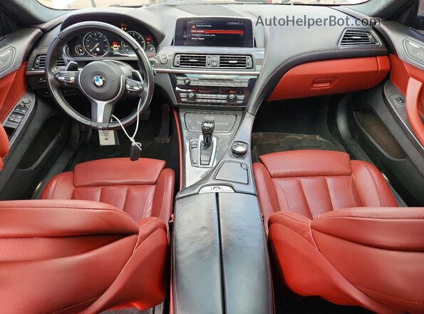 WBA6D4C54KGA01112 2019 BMW 6 SERIES White Առջևի վահանակի տեսք