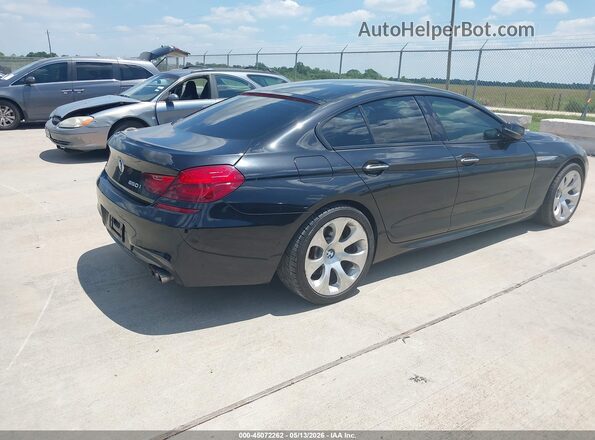 WBA6D4C5XGD976932 2016 BMW 6 SERIES Black Задня права чверть