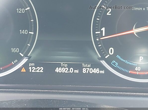 WBA6D4C5XGD976932 2016 BMW 6 SERIES Black Вид задніх сидінь