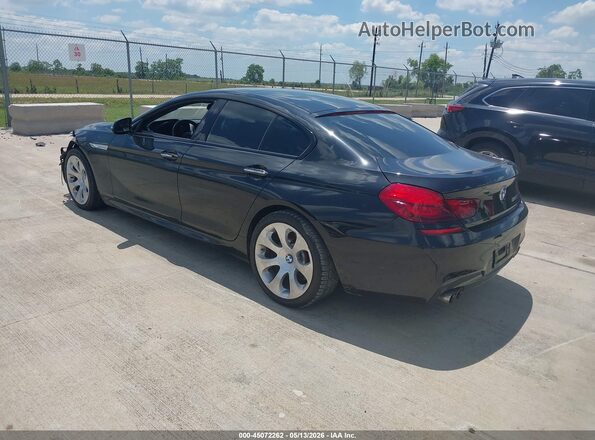 WBA6D4C5XGD976932 2016 BMW 6 SERIES Black Задня ліва чверть