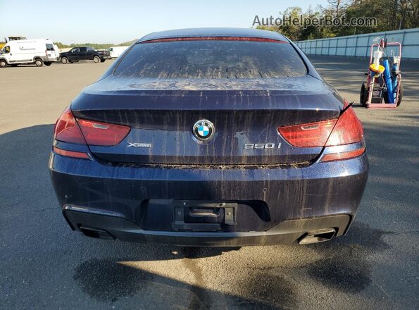 WBA6D6C30HG388547 2017 BMW 6 SERIES Blue Вид ззаду