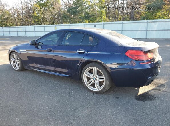 WBA6D6C30HG388547 2017 BMW 6 SERIES Blue Задня ліва чверть