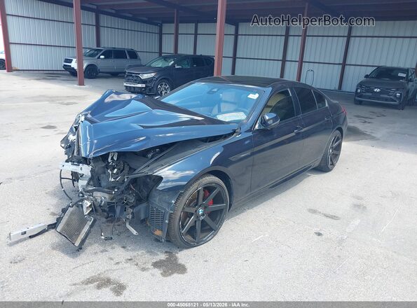 WBA6D6C57GGF94855 2016 BMW 6 SERIES Dark Blue Передняя левая четверть