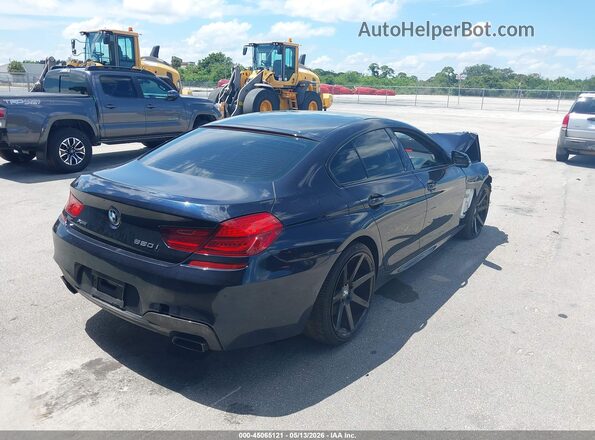 WBA6D6C57GGF94855 2016 BMW 6 SERIES Dark Blue Задняя правая четверть
