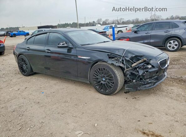 WBA6D6C57HG388255 2017 BMW 6 SERIES Black წინა მარჯვენა