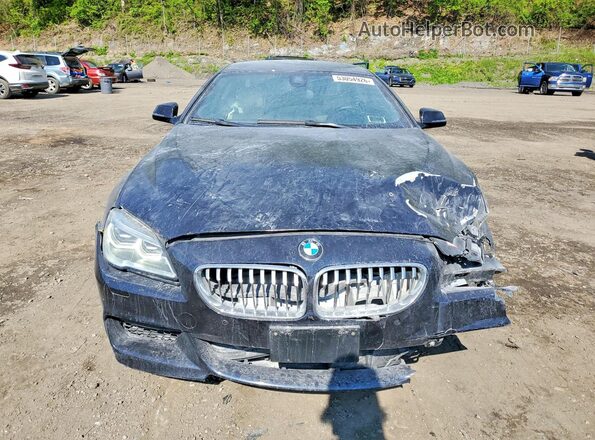 WBA6D6C59GG388174 2016 BMW 6 SERIES Черный Вид спереди