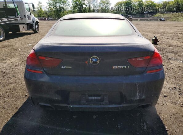 WBA6D6C59GG388174 2016 BMW 6 SERIES Черный Вид сзади