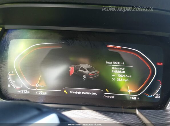 WBA73AK01R7R53780 2024 BMW 7 SERIES Gray Vista de los asientos traseros