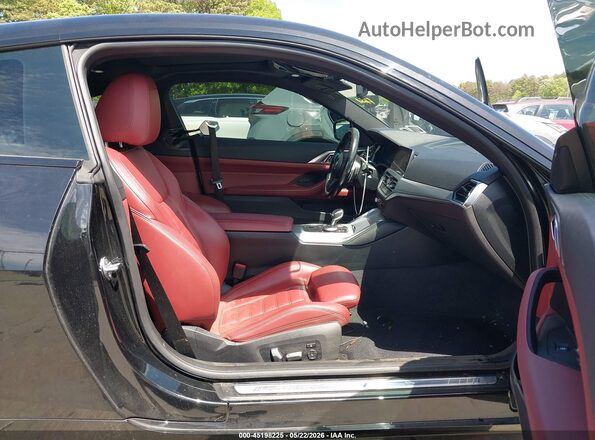 WBA73AP00MCG87583 2021 BMW 4 SERIES Black Vista interior delantera