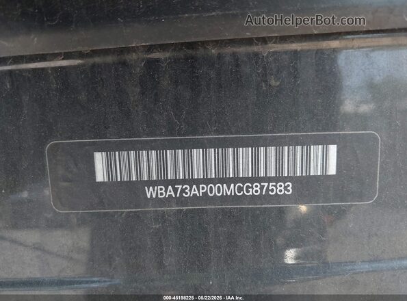 WBA73AP00MCG87583 2021 BMW 4 SERIES Black 