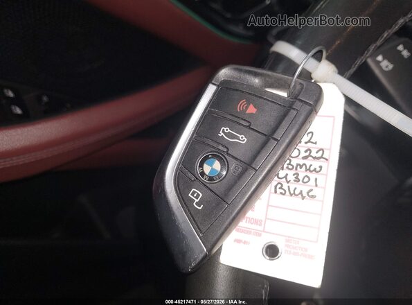 WBA73AP01NCK70844 2022 BMW 4 SERIES Dark Blue Вид панелі приладів