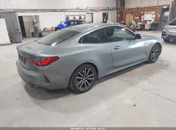 WBA73AP02MCG97144 2021 BMW 4 SERIES Gray Задня права чверть