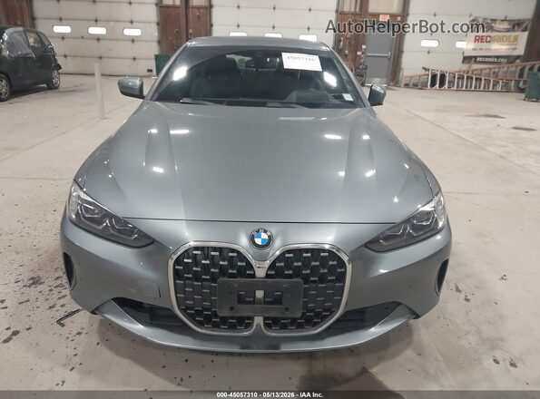 WBA73AP02MCG97144 2021 BMW 4 SERIES Gray Вид щитка приладів