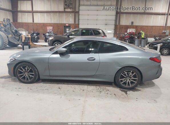 WBA73AP02MCG97144 2021 BMW 4 SERIES Gray Панорамний вид салону 360°
