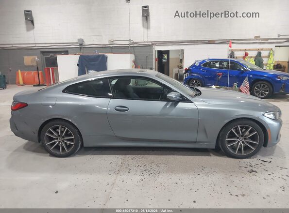 WBA73AP02MCG97144 2021 BMW 4 SERIES Gray Вид задньої частини салону