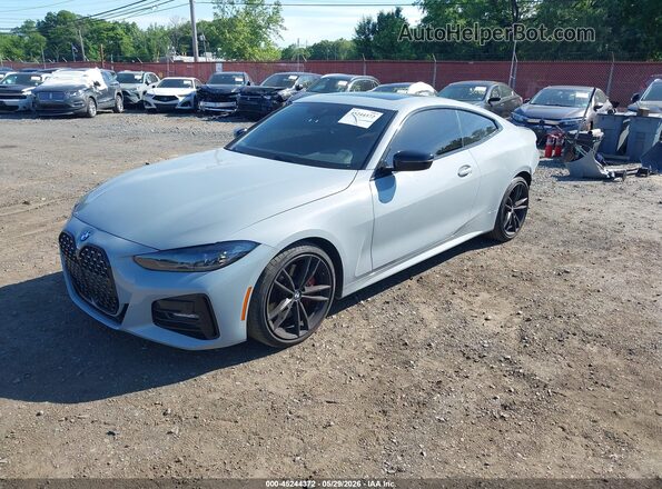WBA73AP02PCL24946 2023 BMW 4 SERIES Gray Vista tres cuartos delantera izquierda