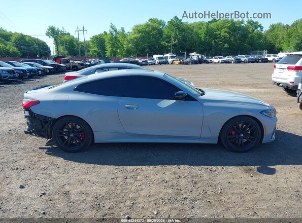 WBA73AP02PCL24946 2023 BMW 4 SERIES Gray Vista interior trasera