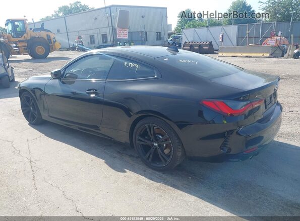 WBA73AP03MCH02402 2021 BMW 4 SERIES Черный Задняя левая четверть