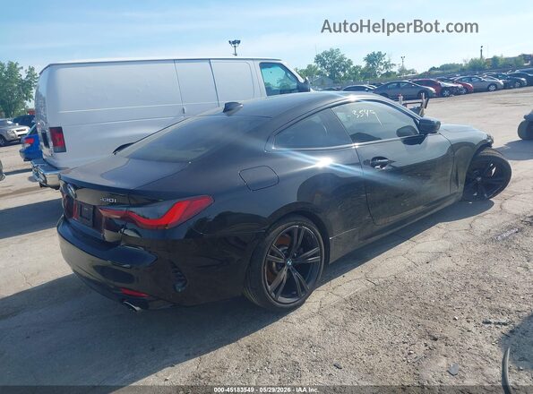 WBA73AP03MCH02402 2021 BMW 4 SERIES Черный Задняя правая четверть