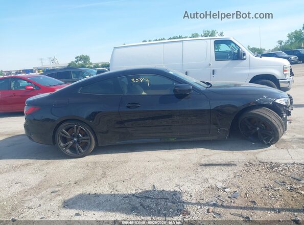 WBA73AP03MCH02402 2021 BMW 4 SERIES Черный Панорамный вид салона 360°