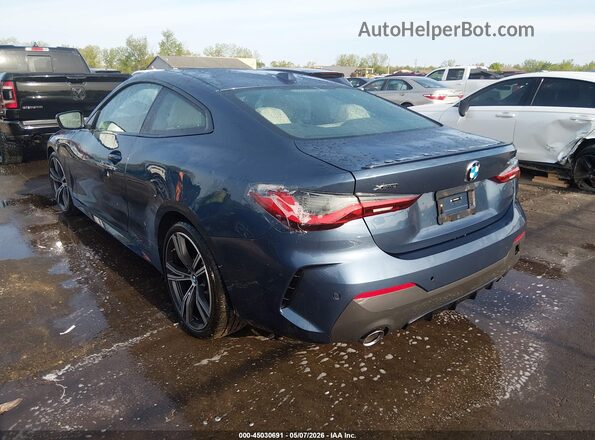 WBA73AP06RCR98066 2024 BMW 4 SERIES Blue Trasero izquierdo