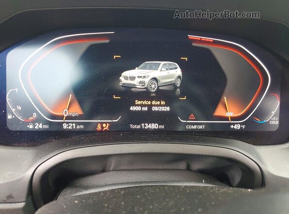 WBA73AV00PFN36231 2023 BMW 4 SERIES Green Widok zestawu wskaźników