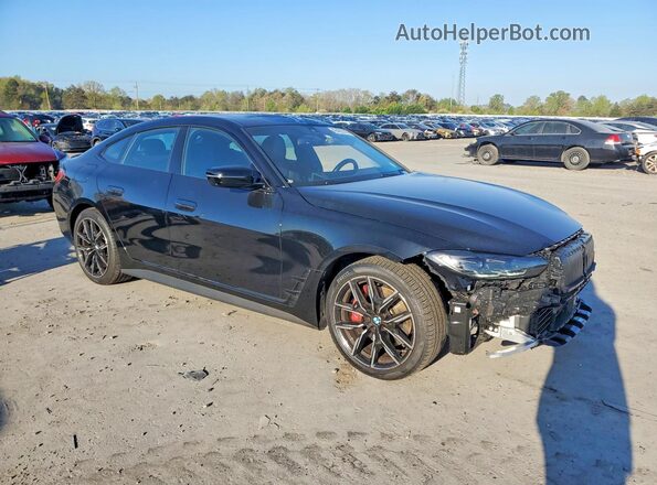 WBA73AV04RFP80063 2024 BMW 4 SERIES Black წინა მარჯვენა