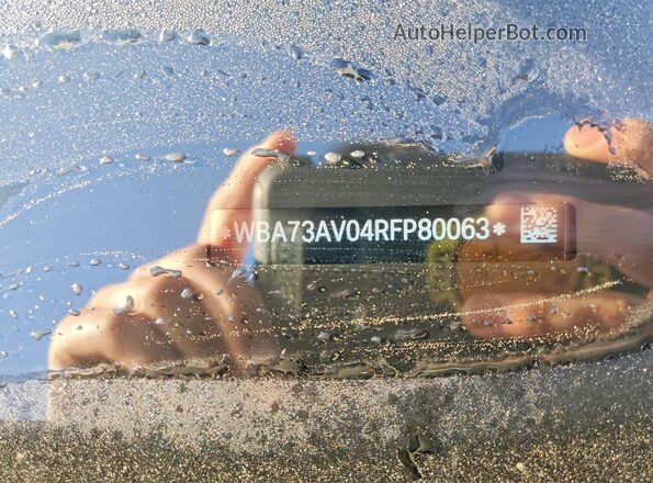WBA73AV04RFP80063 2024 BMW 4 SERIES Black ძრავის განყოფილების ხედი