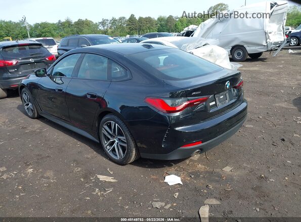 WBA73AV05PFP33301 2023 BMW 4 SERIES Черный Задняя левая четверть