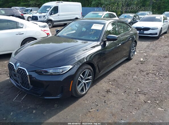 WBA73AV05PFP33301 2023 BMW 4 SERIES Черный Передняя левая четверть