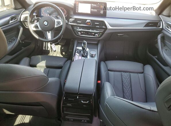 WBA73BJ03PWY05804 2023 BMW 5 SERIES White Вид панелі приладів