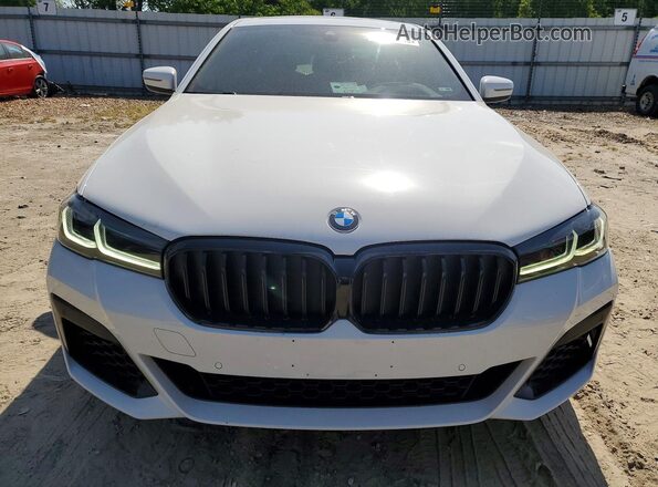 WBA73BJ03PWY05804 2023 BMW 5 SERIES White Вид спереду