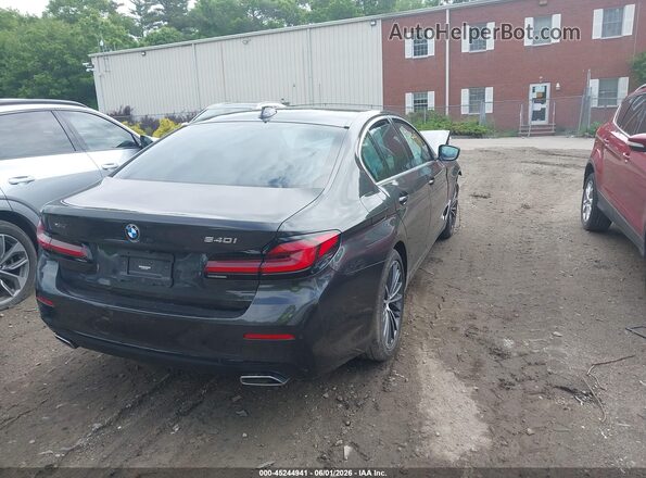 WBA73BJ04PCN29098 2023 BMW 5 SERIES Gray Trasero derecho